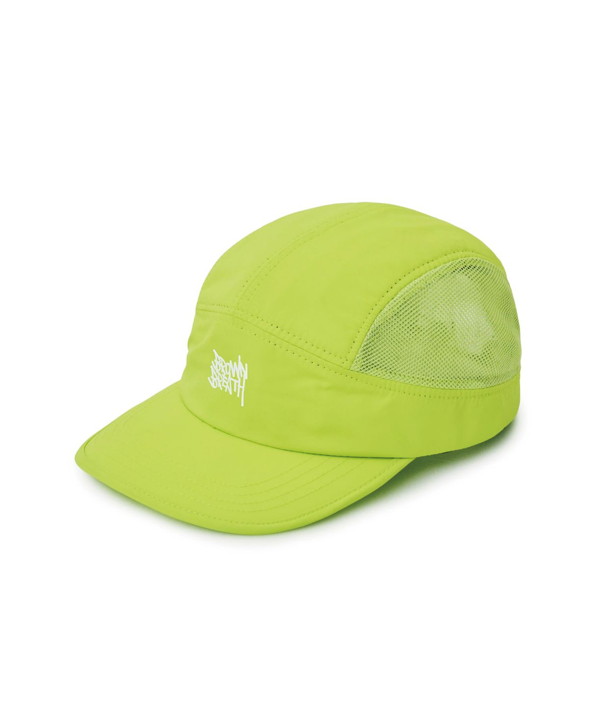 브라운브레스 키즈(BROWNBREATH KIDS) KIDS BB HALF MESH CAMP CAP - LIME