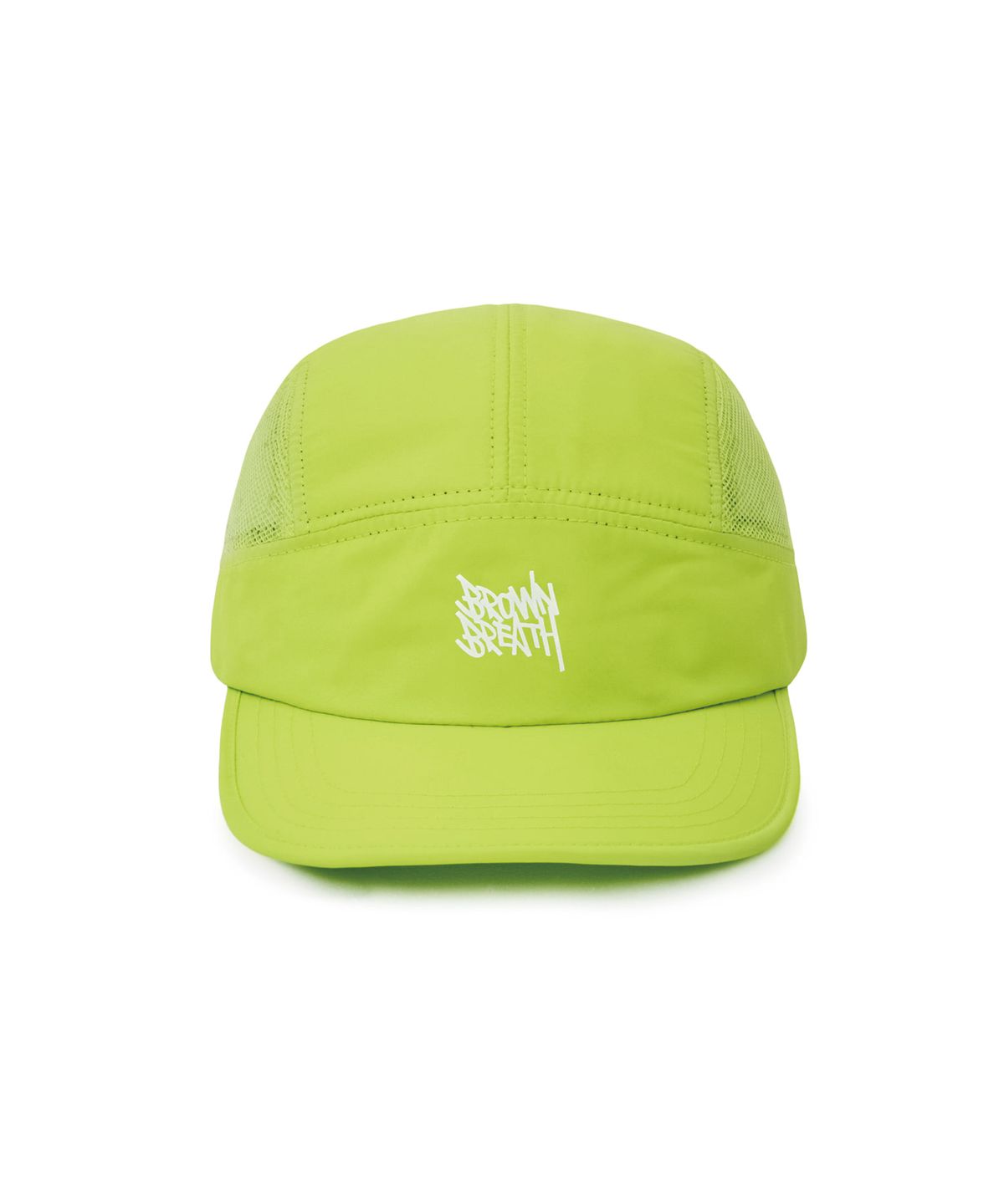 브라운브레스 키즈(BROWNBREATH KIDS) KIDS BB HALF MESH CAMP CAP - LIME