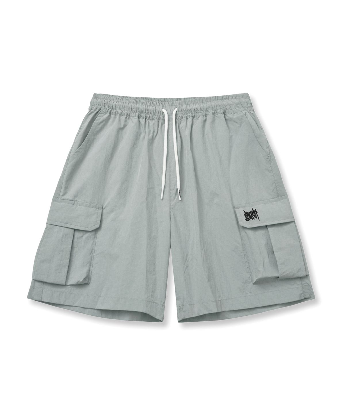 브라운브레스 키즈(BROWNBREATH KIDS) KIDS TAG LIGHT UTILITY SHORTS - GREY