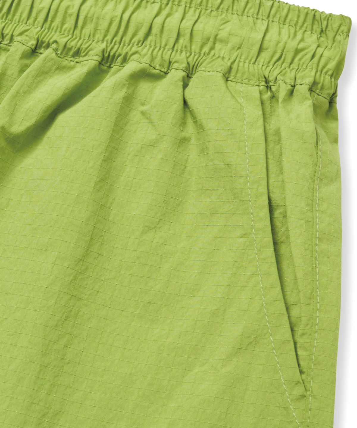 브라운브레스 키즈(BROWNBREATH KIDS) KIDS TAG LIGHT UTILITY SHORTS - LIME