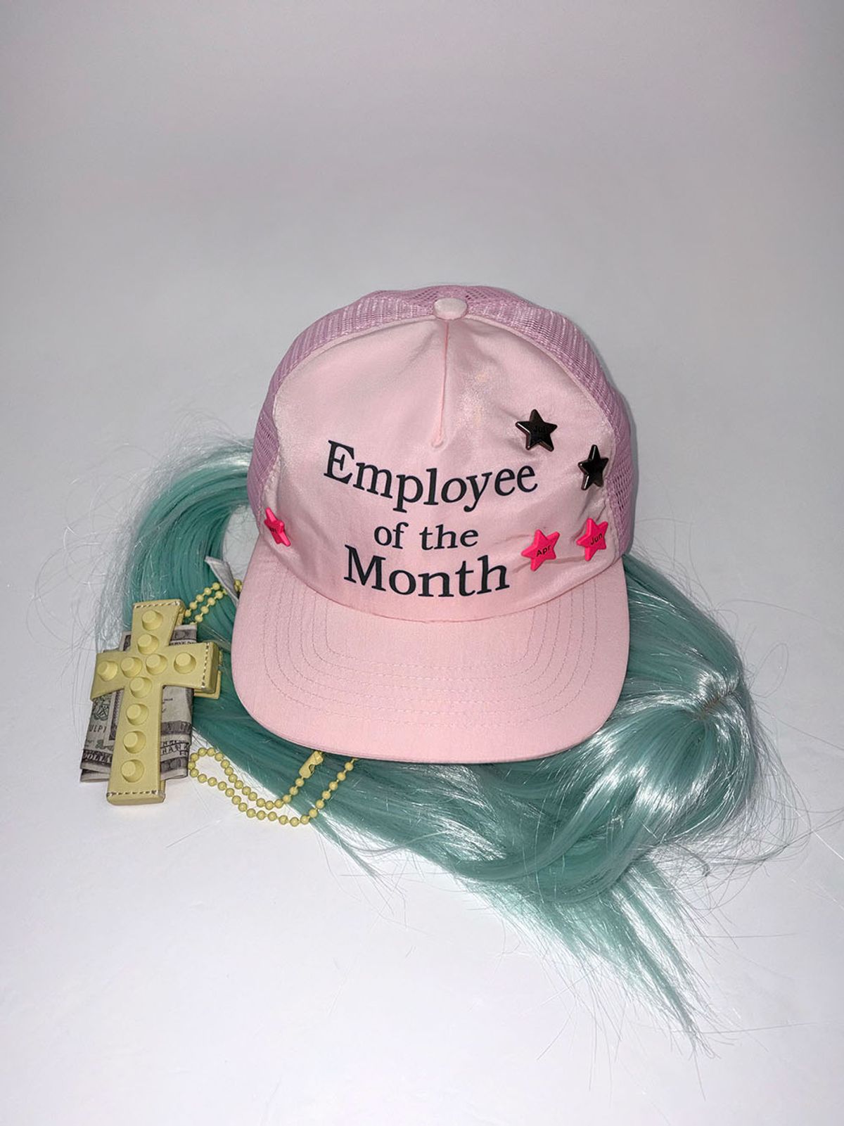 스컬프터(SCULPTOR) Employee Of The Month Daddy Cap Baby Pink