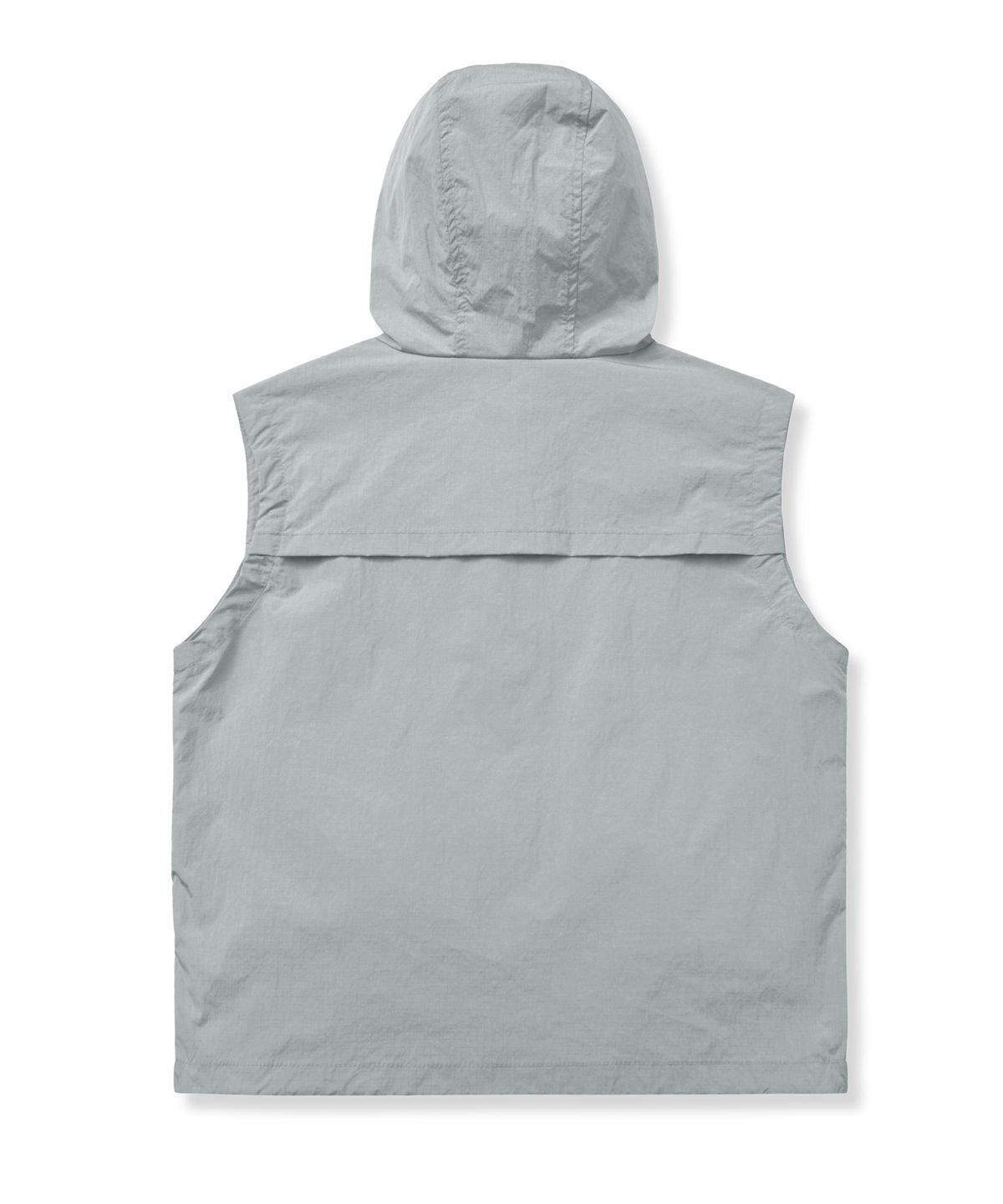 브라운브레스 키즈(BROWNBREATH KIDS) KIDS TAG LIGHT HOOD VEST - GREY