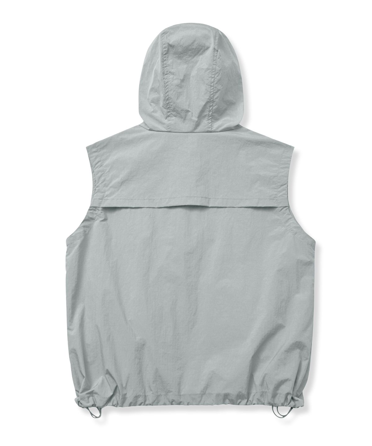브라운브레스 키즈(BROWNBREATH KIDS) KIDS TAG LIGHT HOOD VEST - GREY