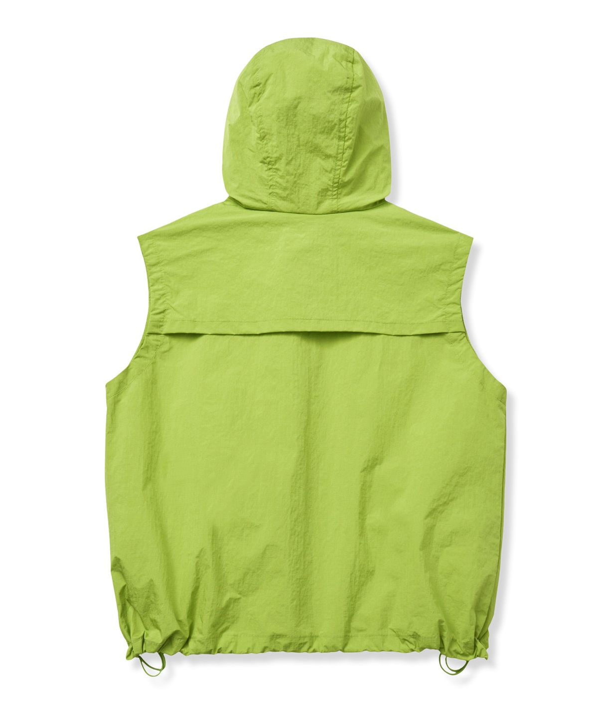 브라운브레스 키즈(BROWNBREATH KIDS) KIDS TAG LIGHT HOOD VEST - LIME