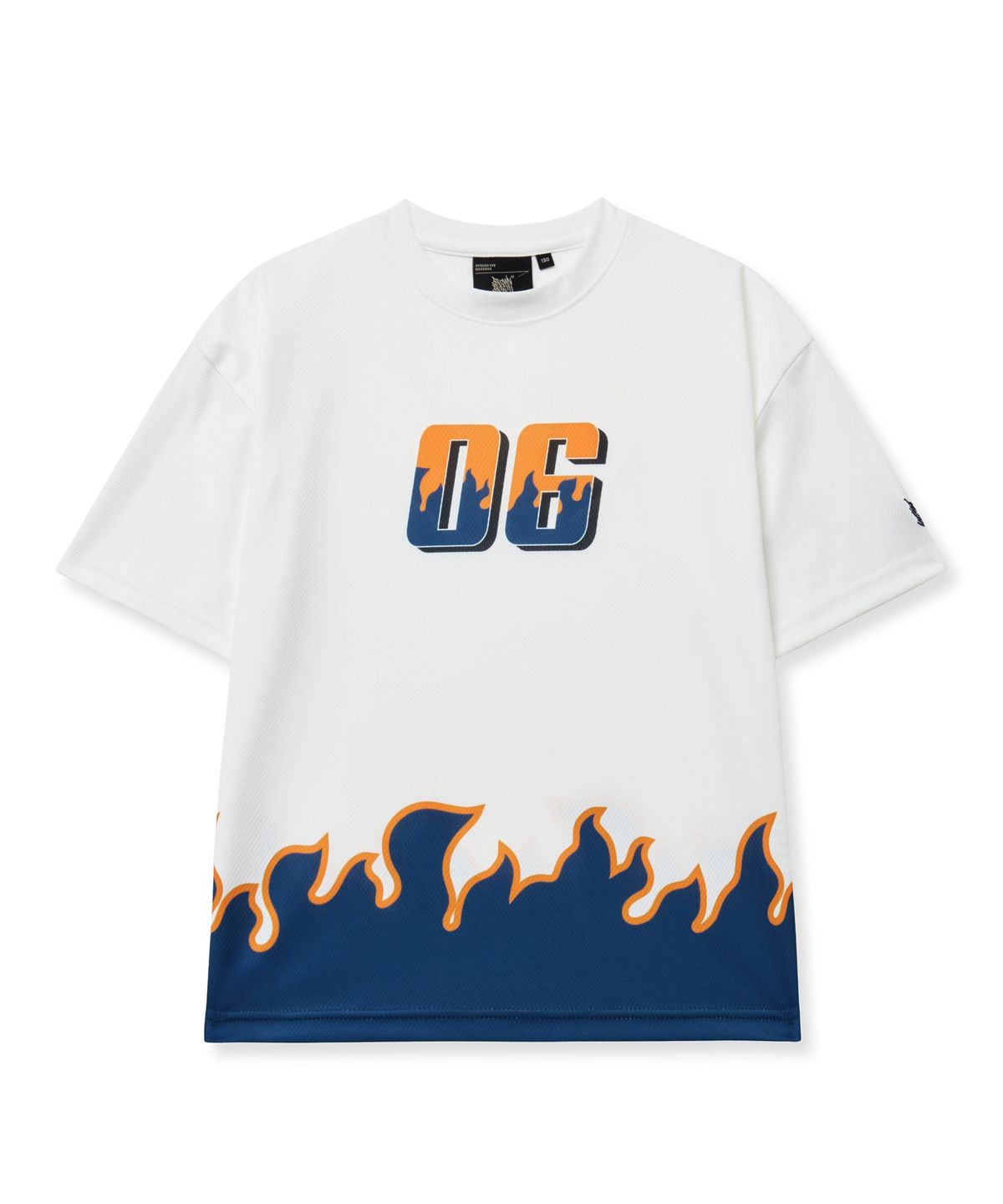 브라운브레스 키즈(BROWNBREATH KIDS) KIDS FIRE 06 MESH TEE - WHITE