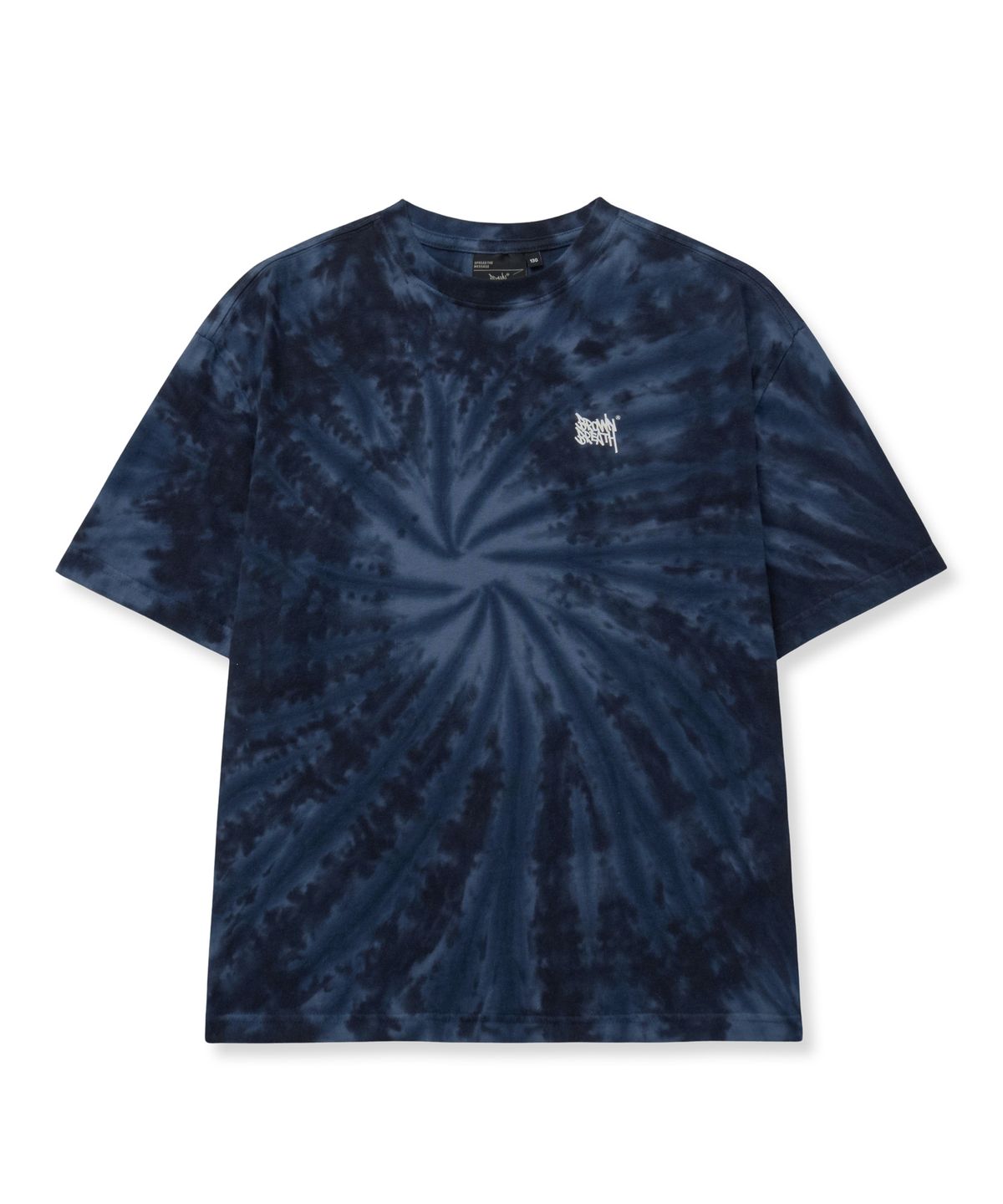 브라운브레스 키즈(BROWNBREATH KIDS) KIDS TIE DYE BB TEE - NAVY