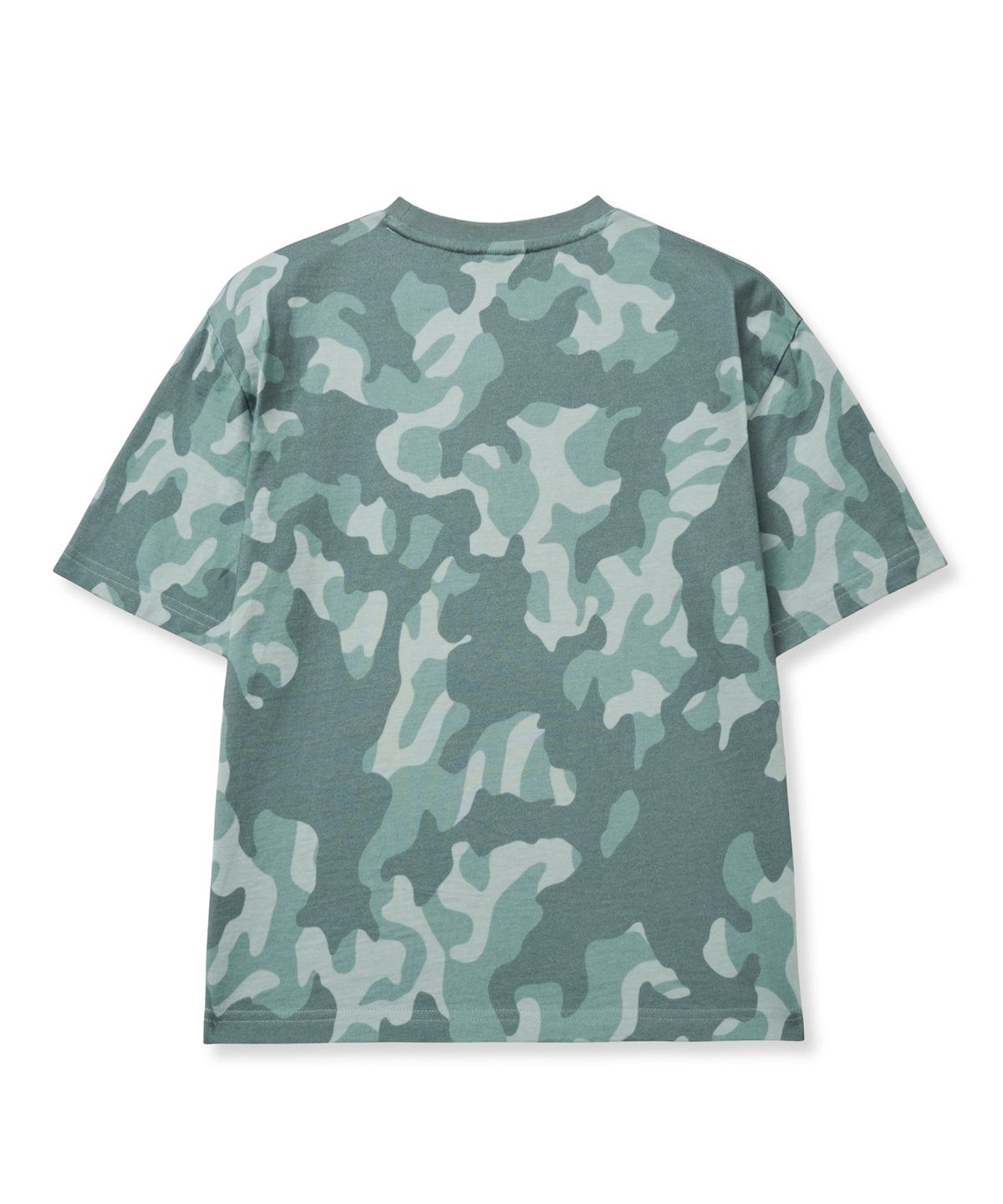 브라운브레스 키즈(BROWNBREATH KIDS) KIDS CAMO TAG TEE - MINT