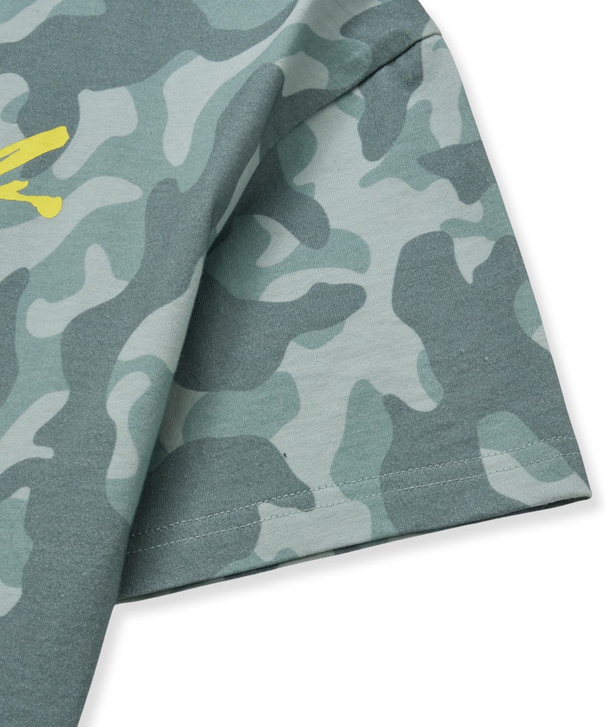브라운브레스 키즈(BROWNBREATH KIDS) KIDS CAMO TAG TEE - MINT