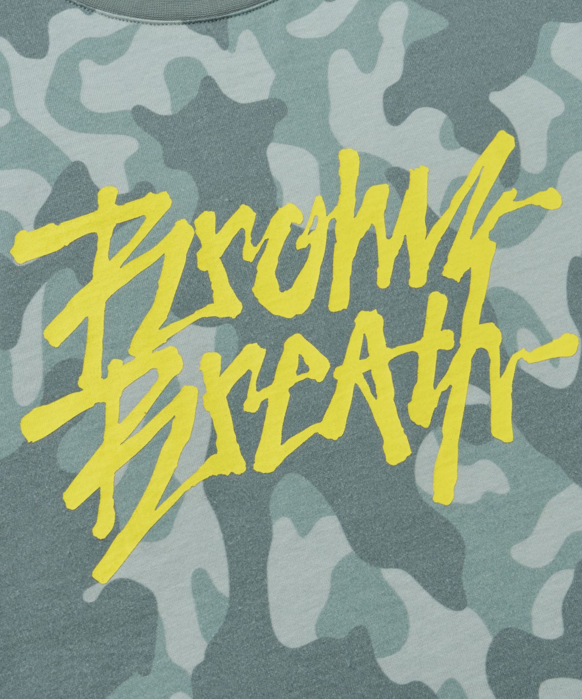 브라운브레스 키즈(BROWNBREATH KIDS) KIDS CAMO TAG TEE - MINT