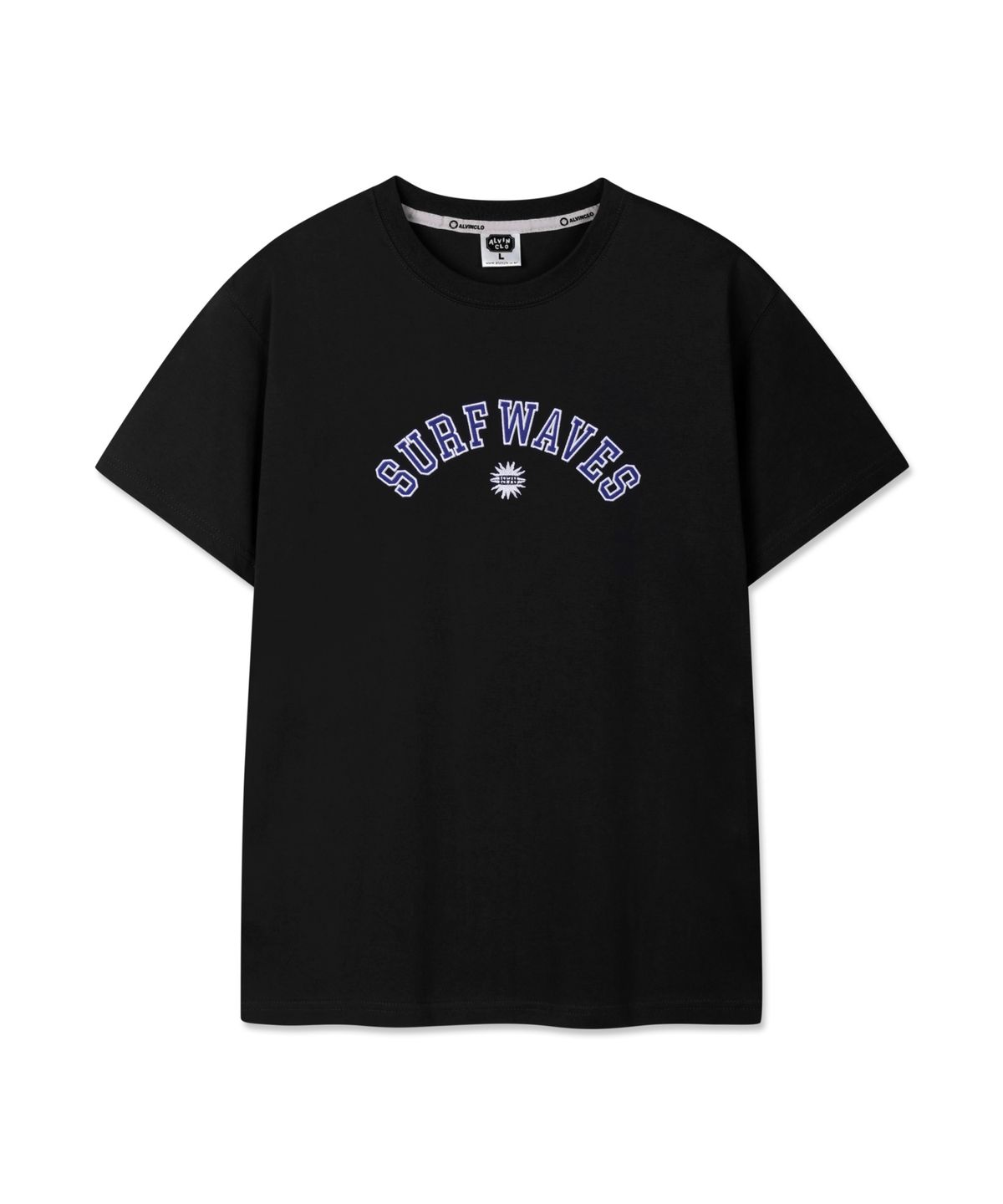앨빈클로(ALVINCLO) SURFWAVER 패치 반팔티셔츠 AST3607 (3COLOR)