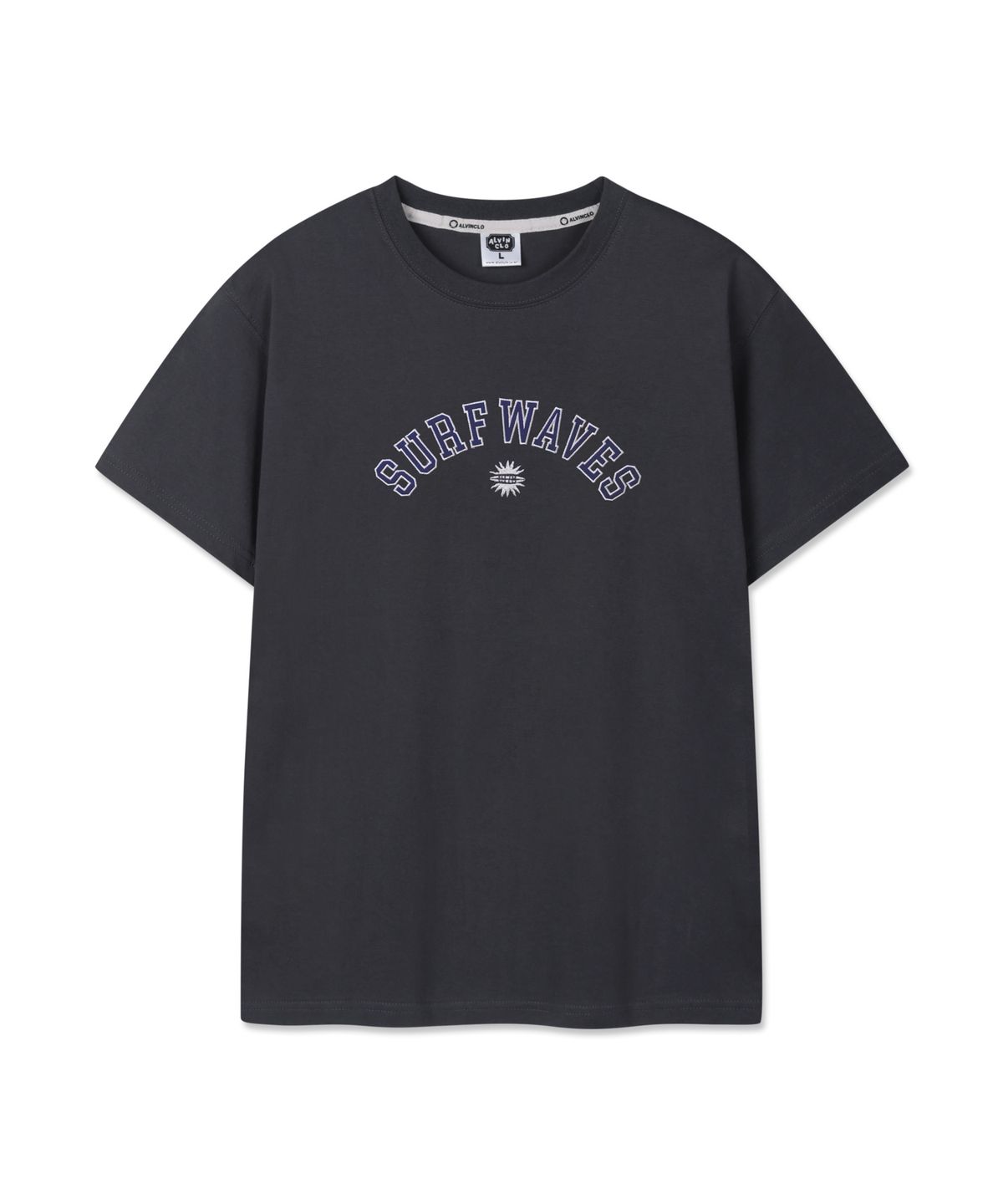 앨빈클로(ALVINCLO) SURFWAVER 패치 반팔티셔츠 AST3607 (3COLOR)