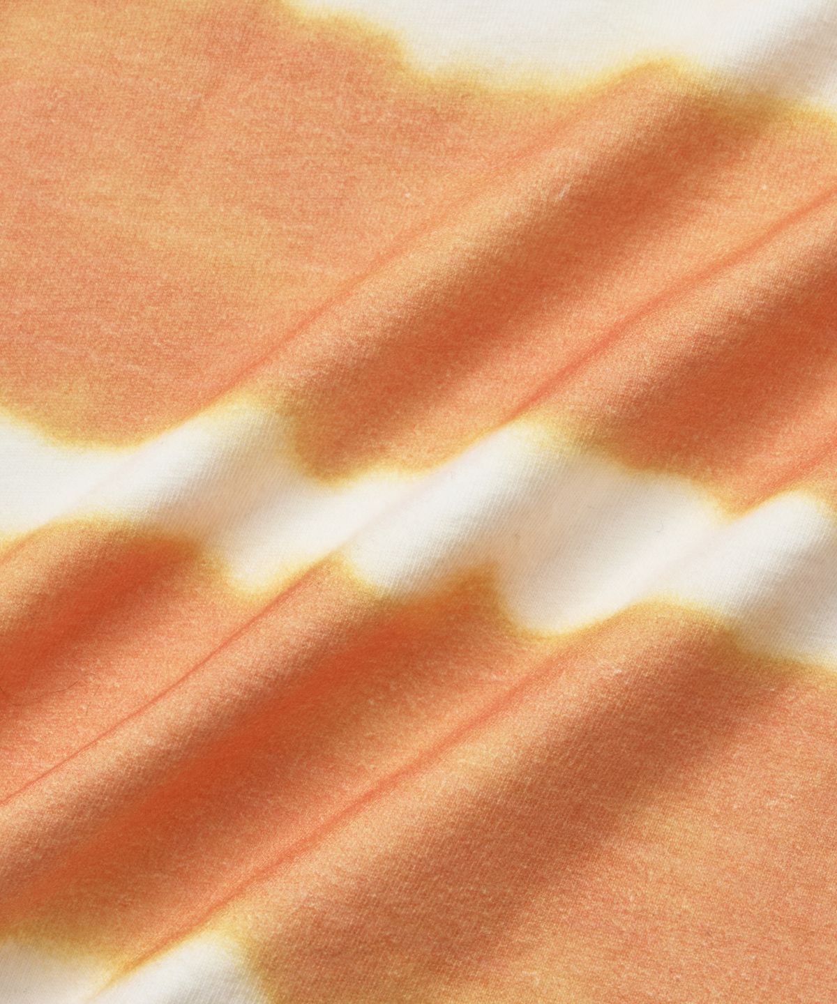 브라운브레스 키즈(BROWNBREATH KIDS) KIDS DYEING STRIPE TAG TEE - ORANGE