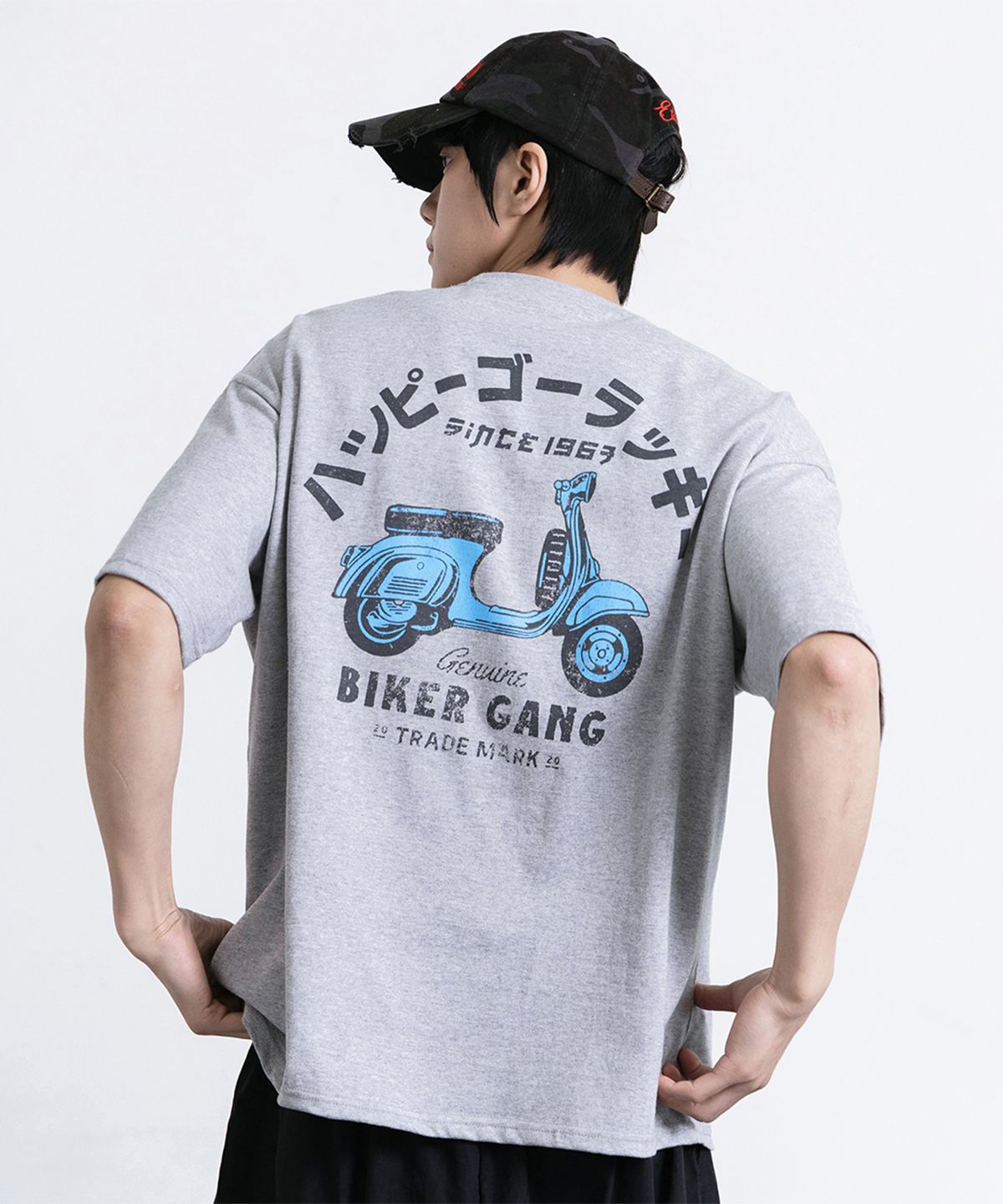 앨빈클로(ALVINCLO) THE BIKER 반팔티셔츠 AST3614 (4COLOR)