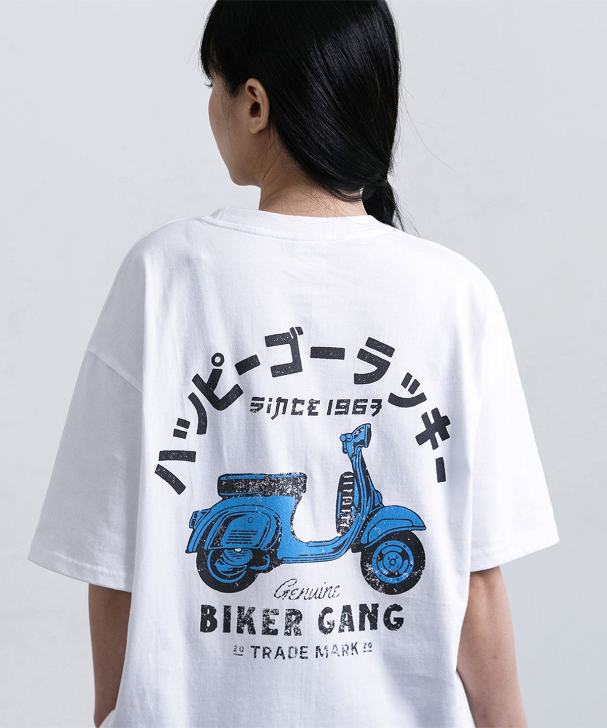 앨빈클로(ALVINCLO) THE BIKER 반팔티셔츠 AST3614 (4COLOR)