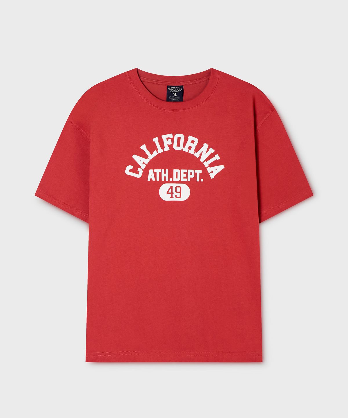 후아유(WHO.A.U) California Logo T-shirt / WHRPG2403U