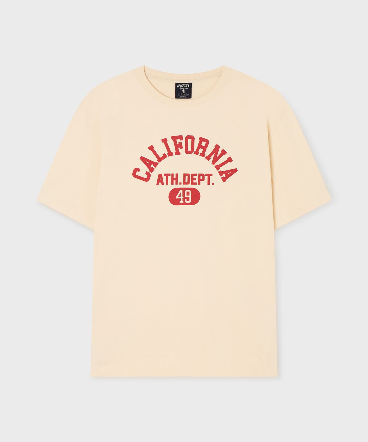 후아유(WHO.A.U) California Logo T-shirt / WHRPG2403U