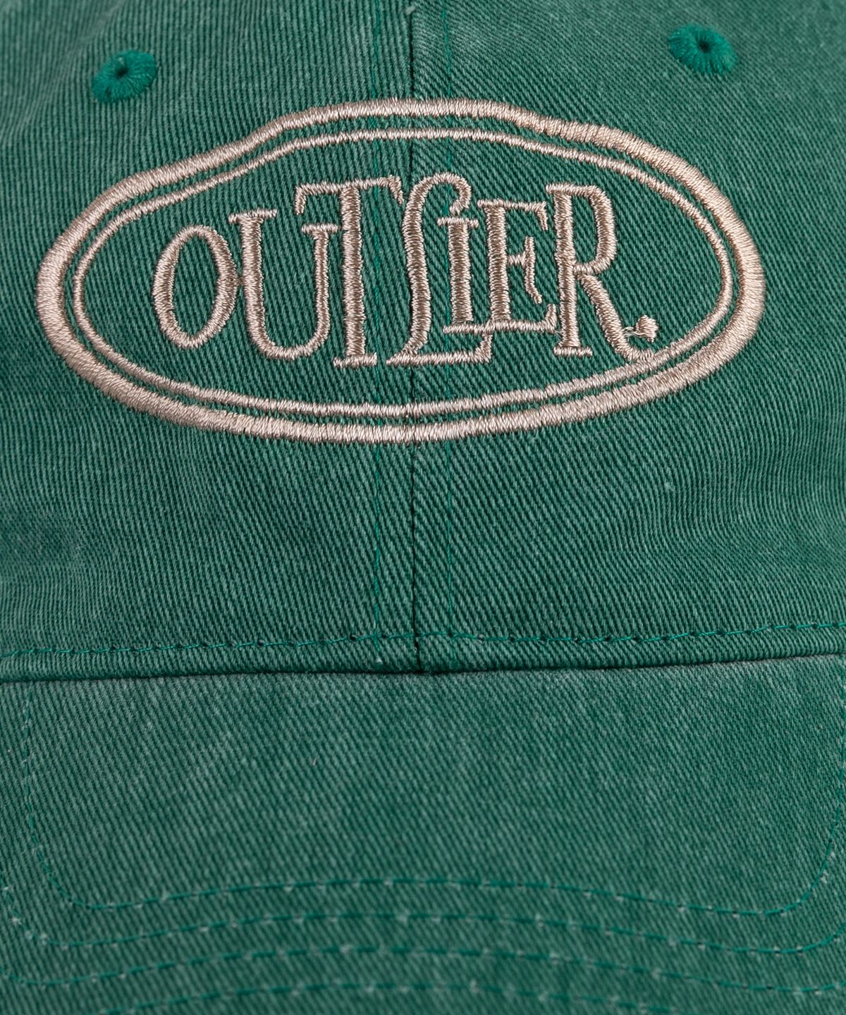 윅(WICK) OUTLIER 피그먼트 볼캡-그린
