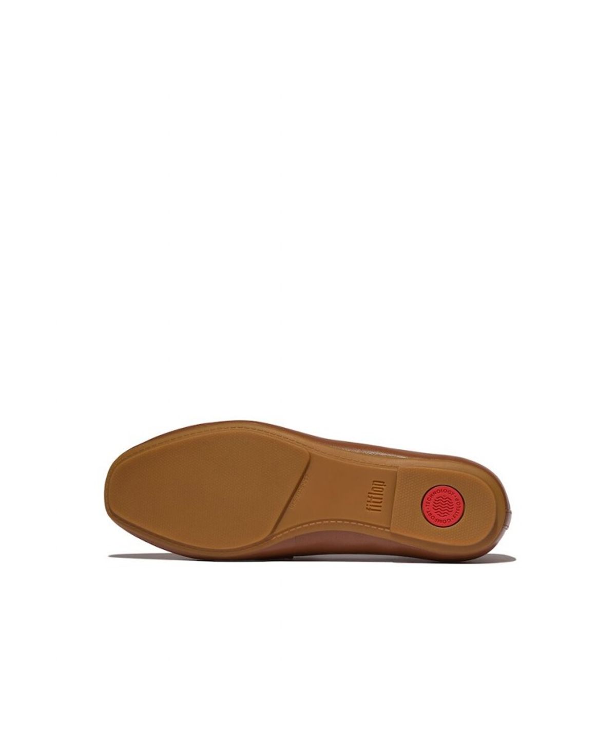 핏플랍(FITFLOP) [델리카토] 여성 스퀘어 체인 소프트 레더 로퍼 - 딥 탄 (FT59K2L04C)