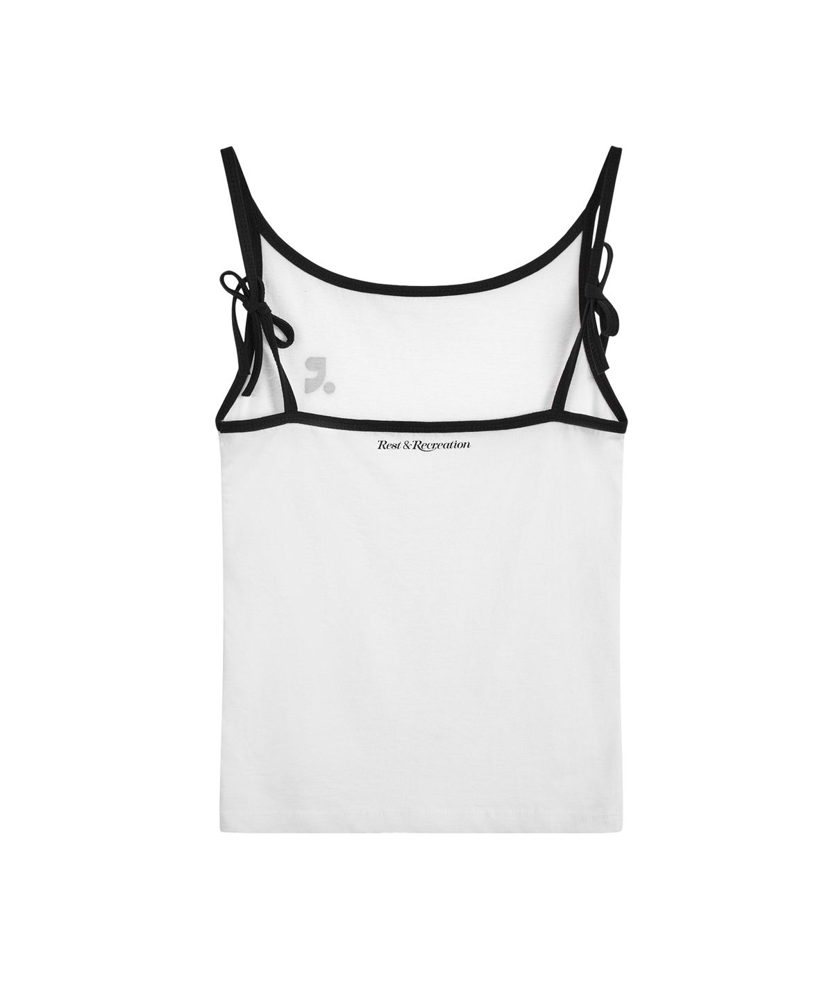 레스트앤레크레이션(REST&RECREATION) BACK TIE SLEEVELESS - WHITE