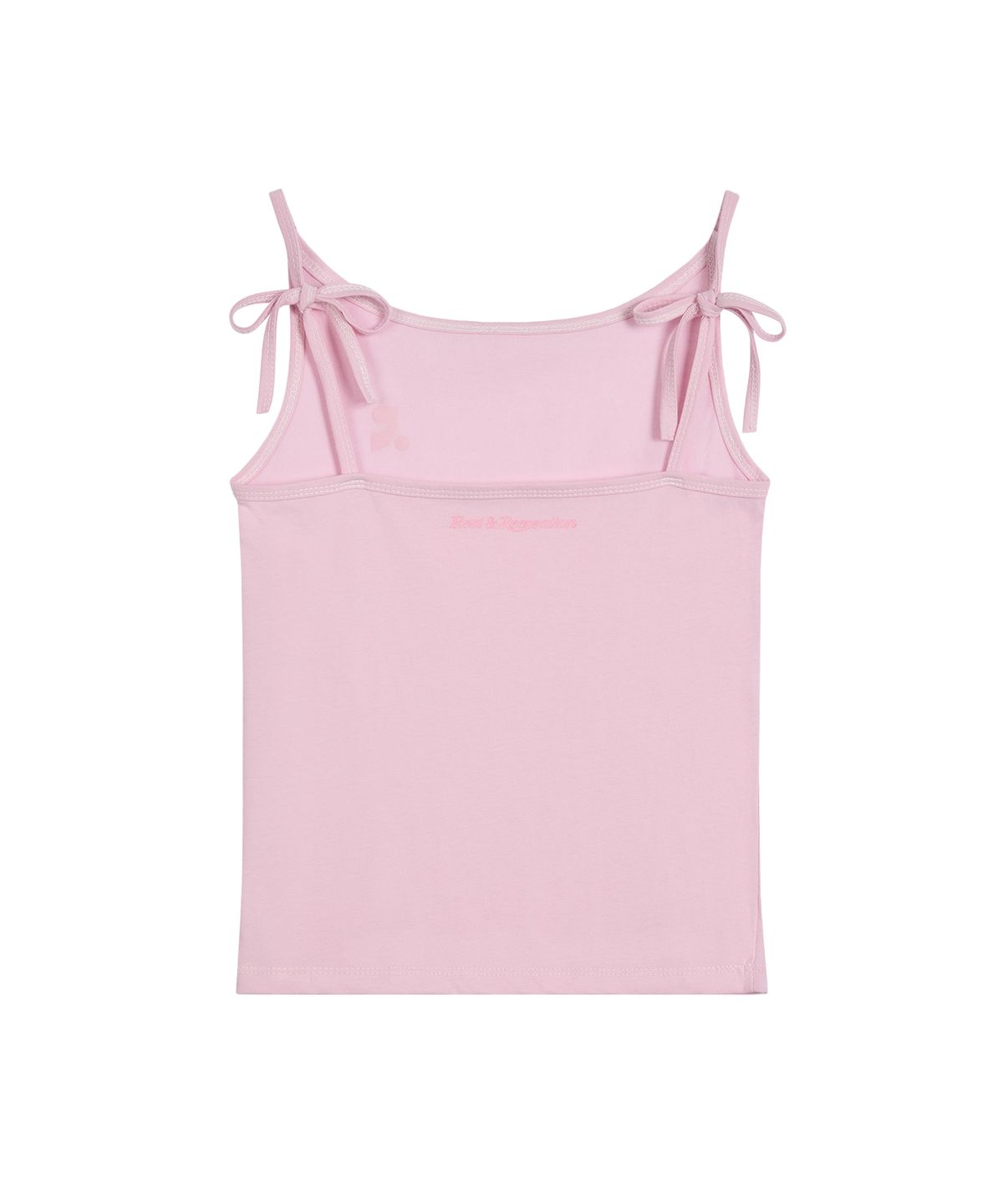 레스트앤레크레이션(REST&RECREATION) BACK TIE SLEEVELESS - PINK