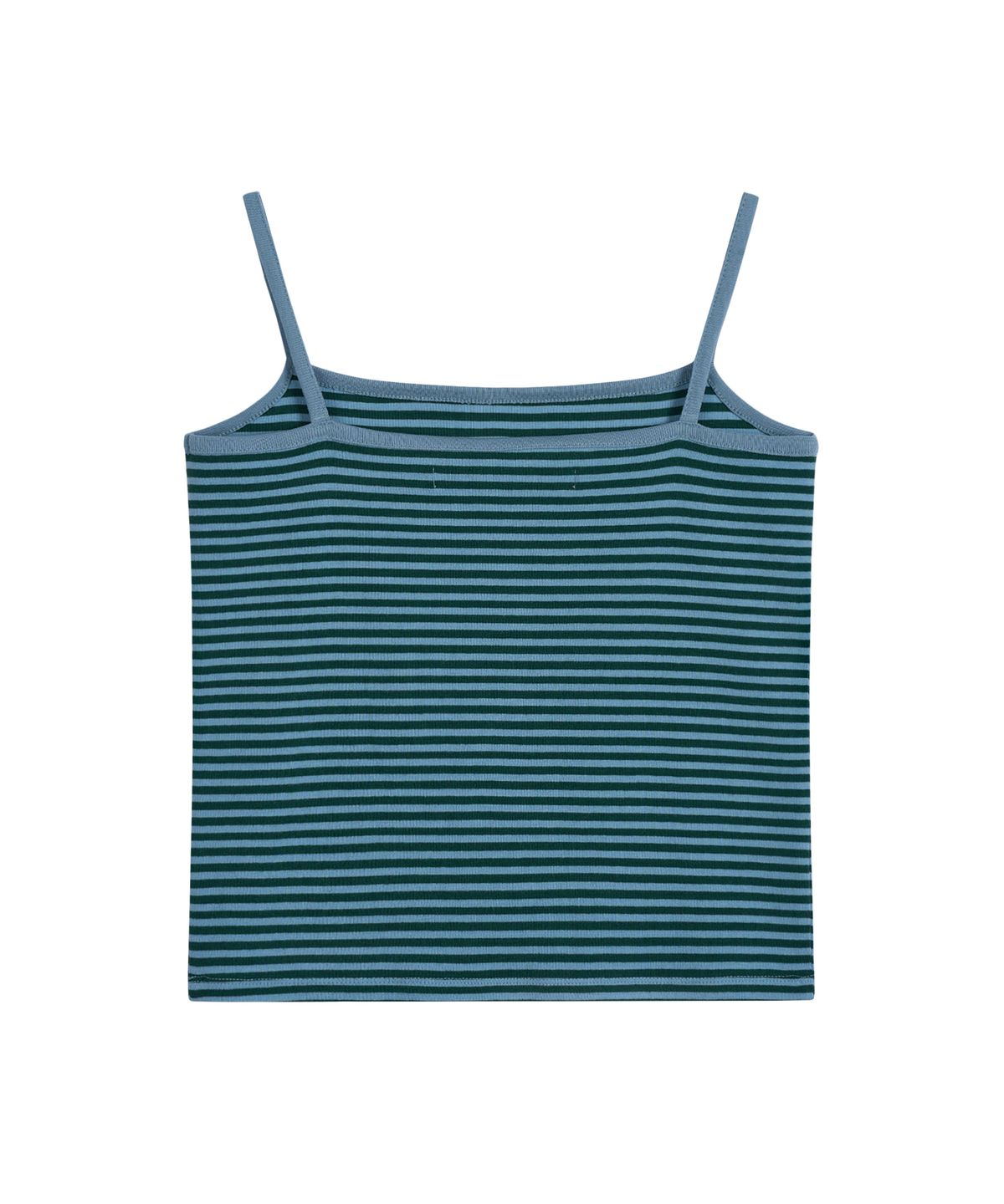 레스트앤레크레이션(REST&RECREATION) STRIPE LOGO SLEEVELESS - BLUE