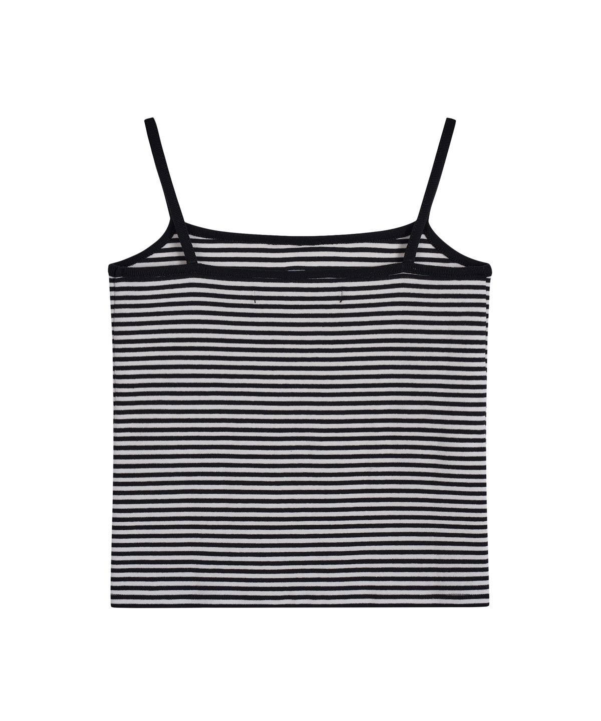 레스트앤레크레이션(REST&RECREATION) STRIPE LOGO SLEEVELESS - BLACK