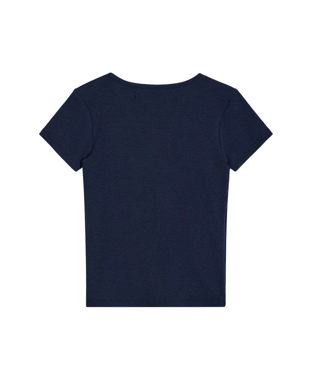 레스트앤레크레이션(REST&RECREATION) WRAP HALF SLEEVE TOP - NAVY