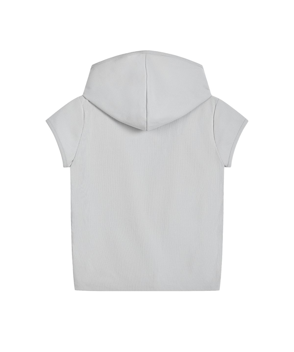 레스트앤레크레이션(REST&RECREATION) CAP SLEEVE HOODIE - LIGHT GREY