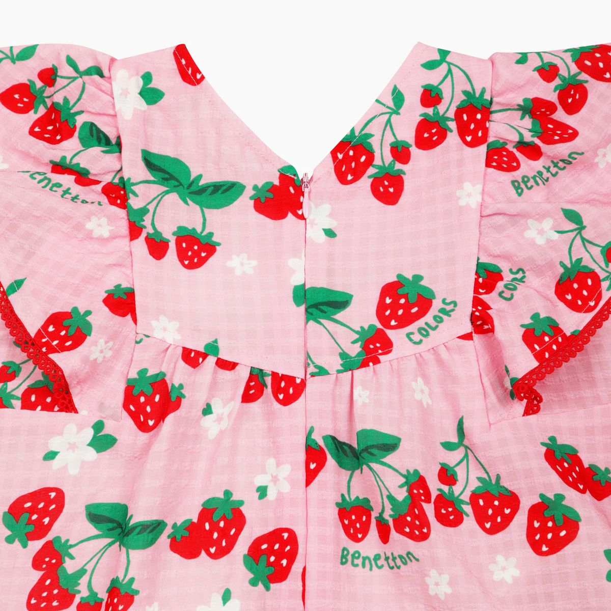베네통키즈(BENETTONKIDS) [Online Exclusive] 썸머 바캉스 원피스_QAOP15631PK
