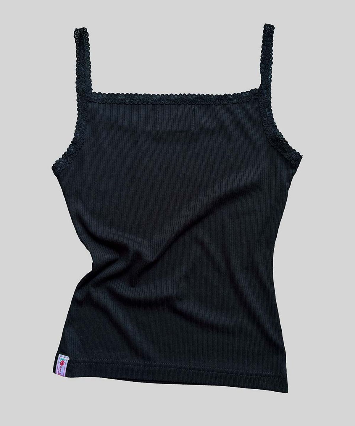 스컬프터(SCULPTOR) Lace Cami Top Black