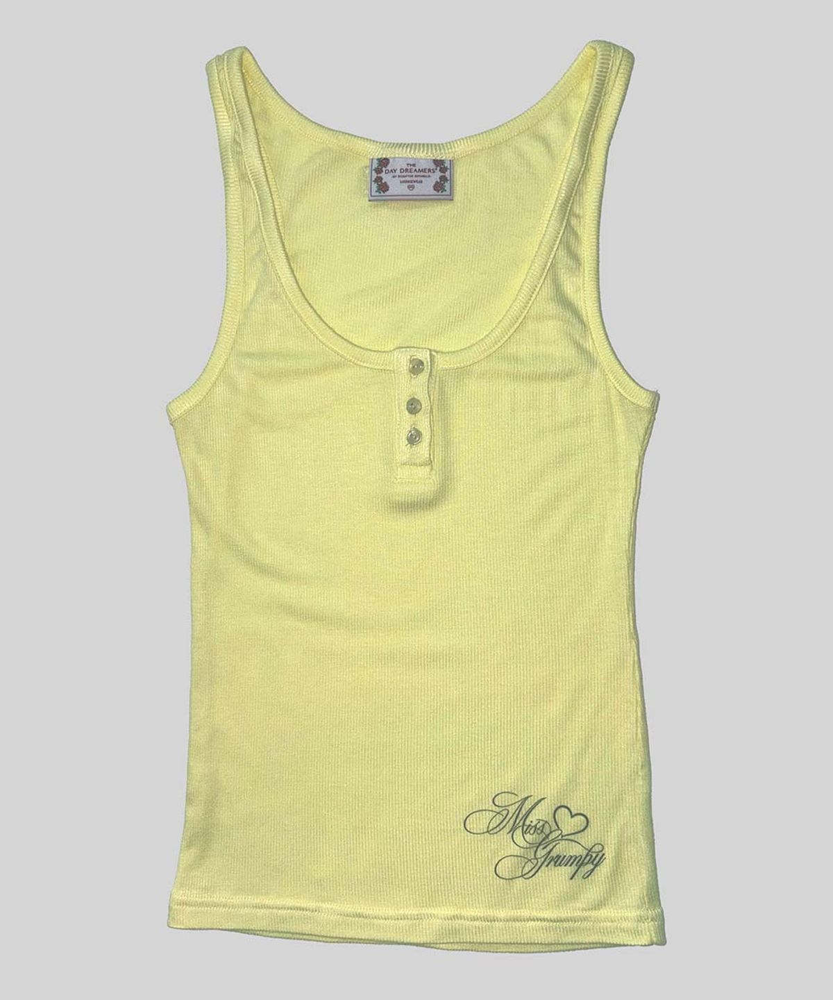 스컬프터(SCULPTOR) Miss Grumpy Button-Up Top Lemon
