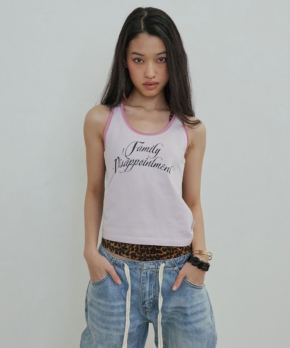 스컬프터(SCULPTOR) Family Disappointment Tank Top Pink