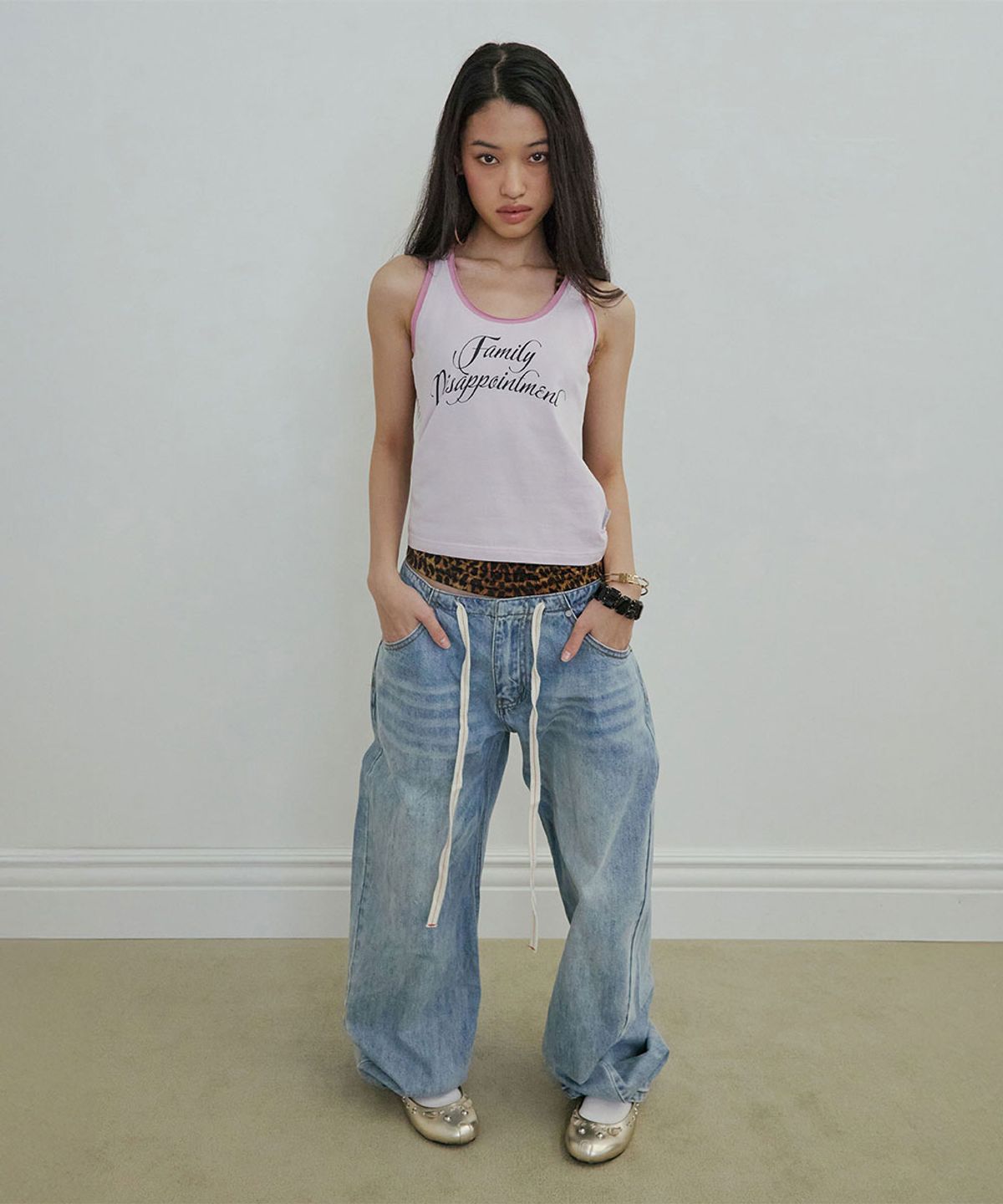 스컬프터(SCULPTOR) Family Disappointment Tank Top Pink