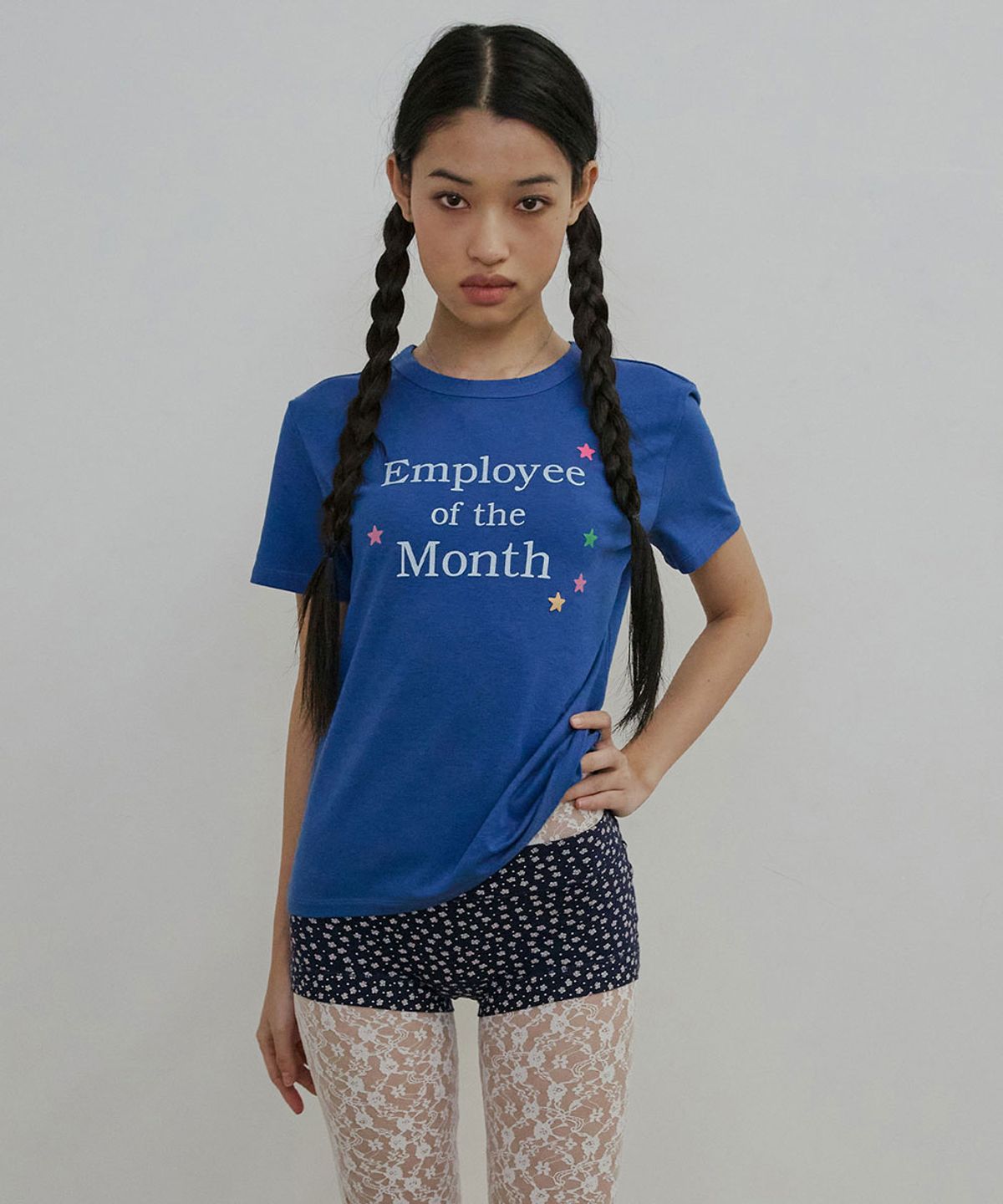 스컬프터(SCULPTOR) My Go-To Office Tee Dusty Navy