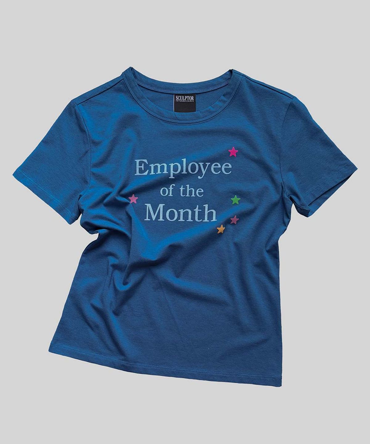 스컬프터(SCULPTOR) My Go-To Office Tee Dusty Navy