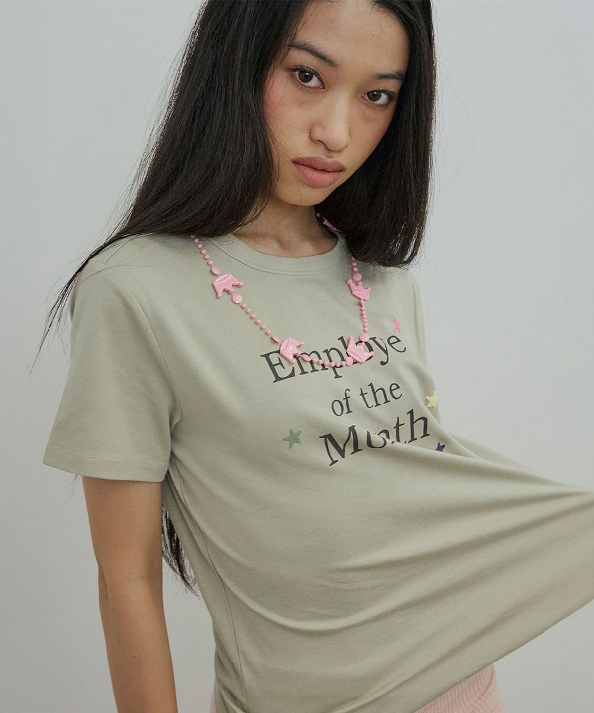 스컬프터(SCULPTOR) My Go-To Office Tee Wet Olive