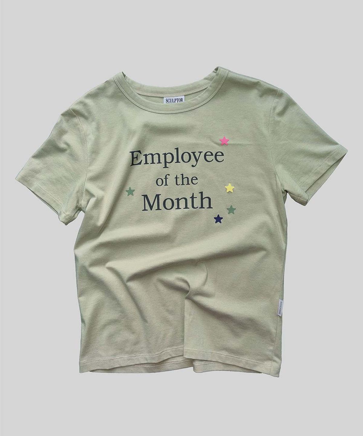스컬프터(SCULPTOR) My Go-To Office Tee Wet Olive