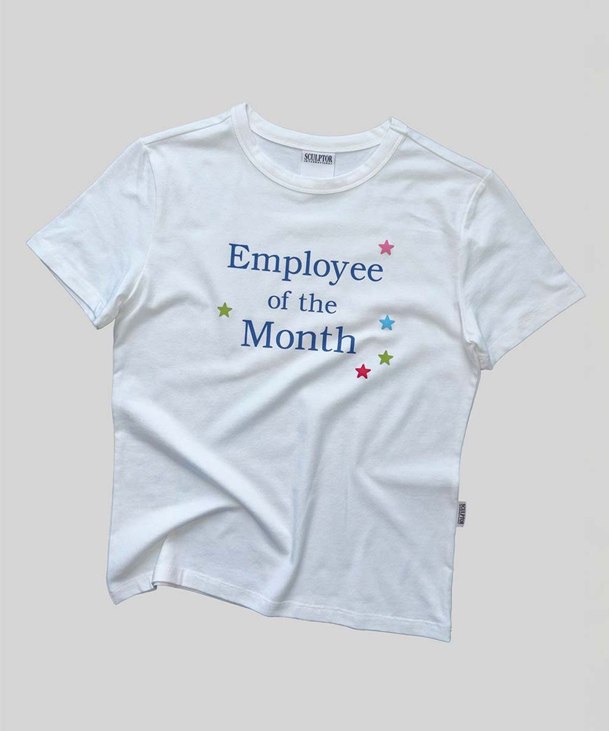 스컬프터(SCULPTOR) My Go-To Office Tee White