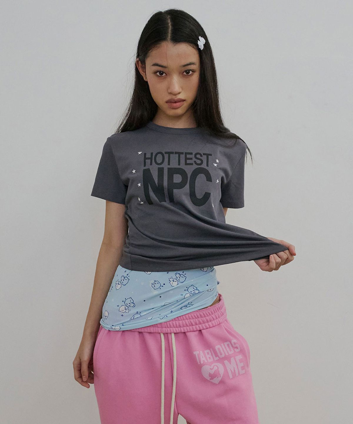 스컬프터(SCULPTOR) Hottest NPC Tee Charcoal