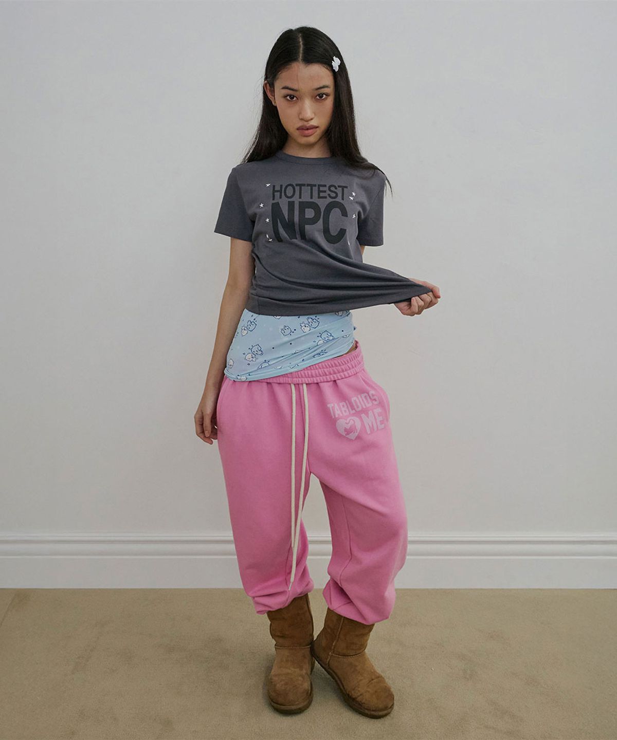 스컬프터(SCULPTOR) Hottest NPC Tee Charcoal