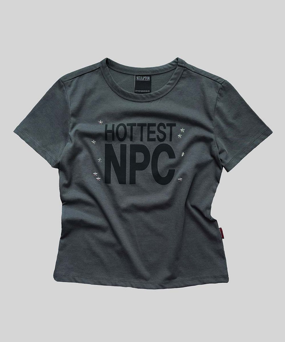 스컬프터(SCULPTOR) Hottest NPC Tee Charcoal