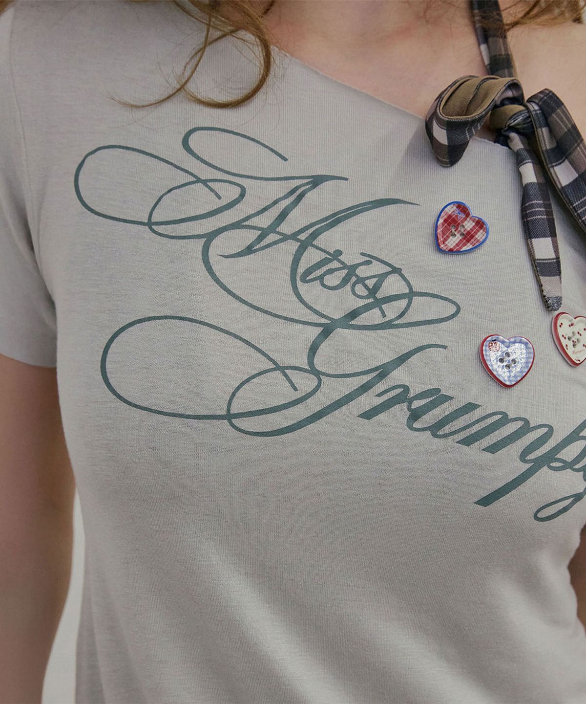 스컬프터(SCULPTOR) Miss Grumpy Tee Misty Blue
