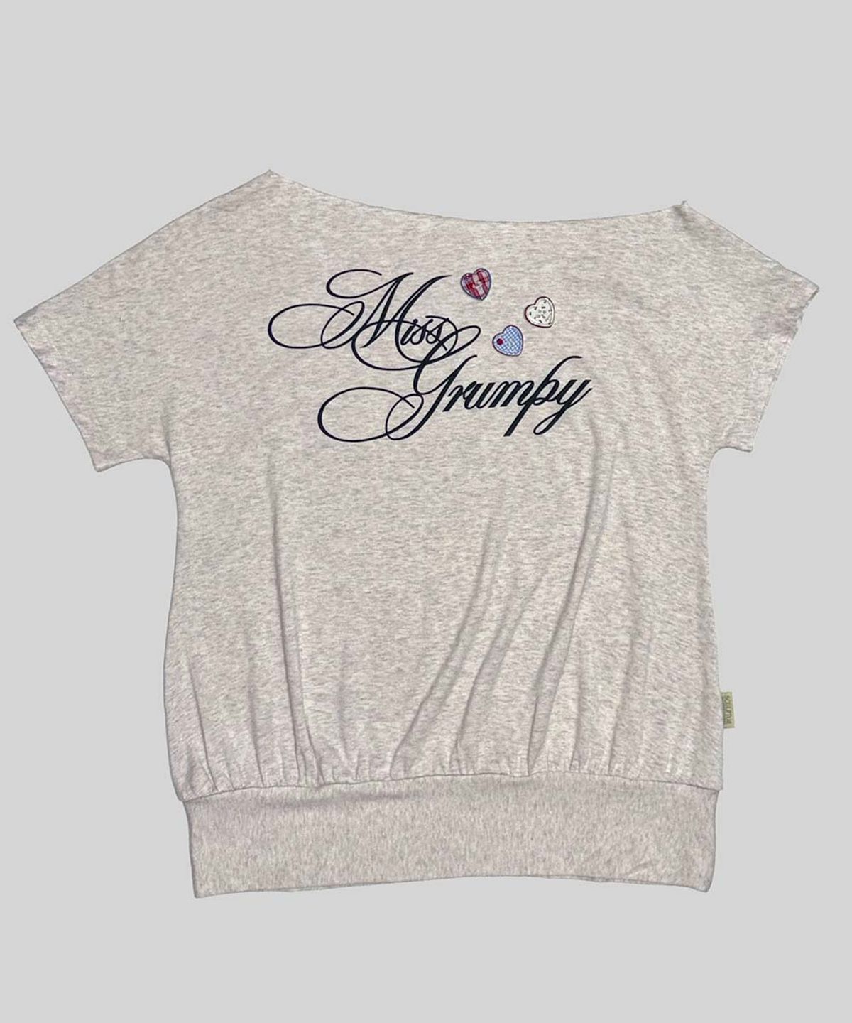 스컬프터(SCULPTOR) Miss Grumpy Tee Oatmeal