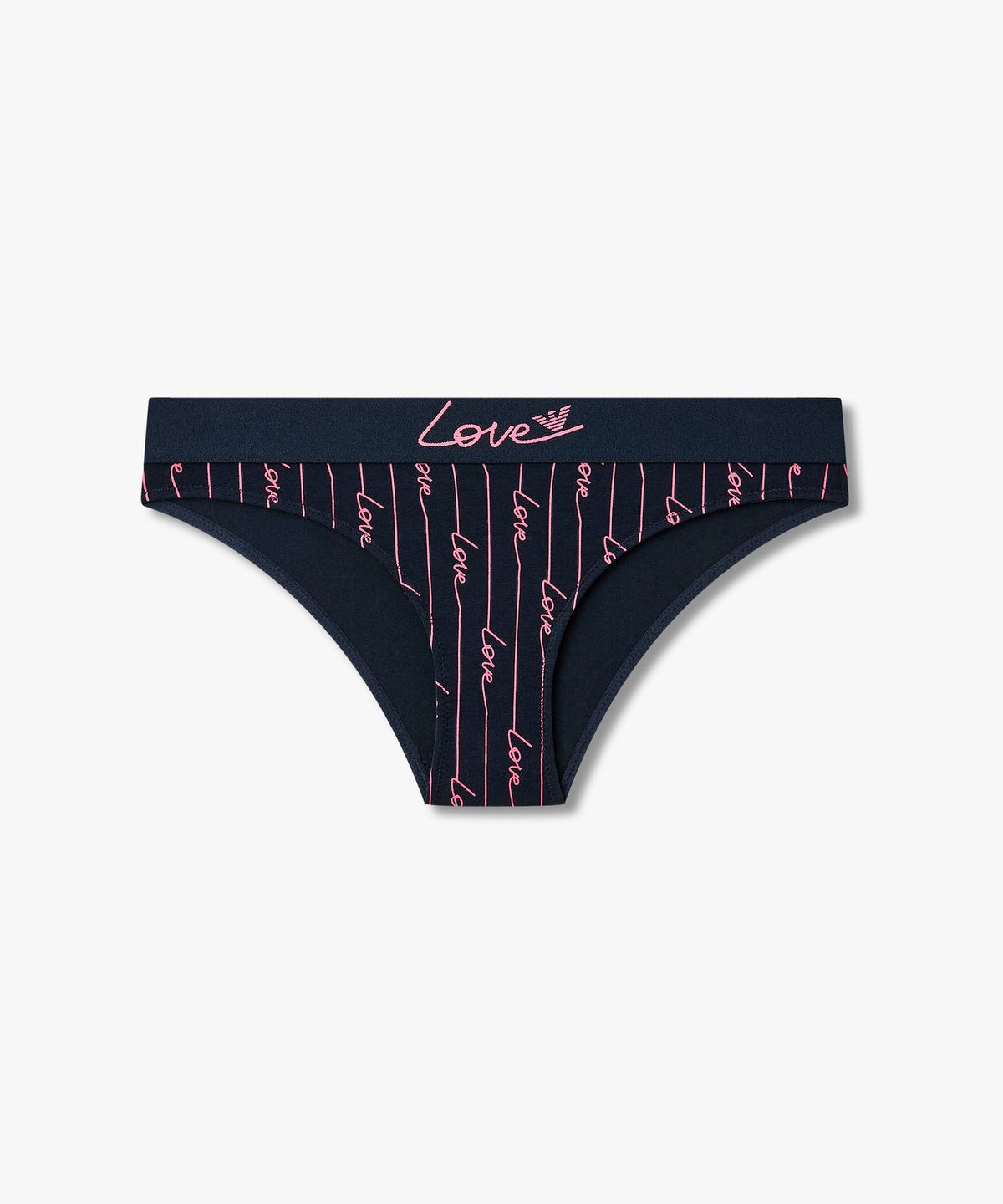 엠포리오 아르마니 언더웨어(EMPORIO ARMANI UNDERWEAR) 여성 발렌타인데이 코튼 브리프 2PACK_블루 0826161501