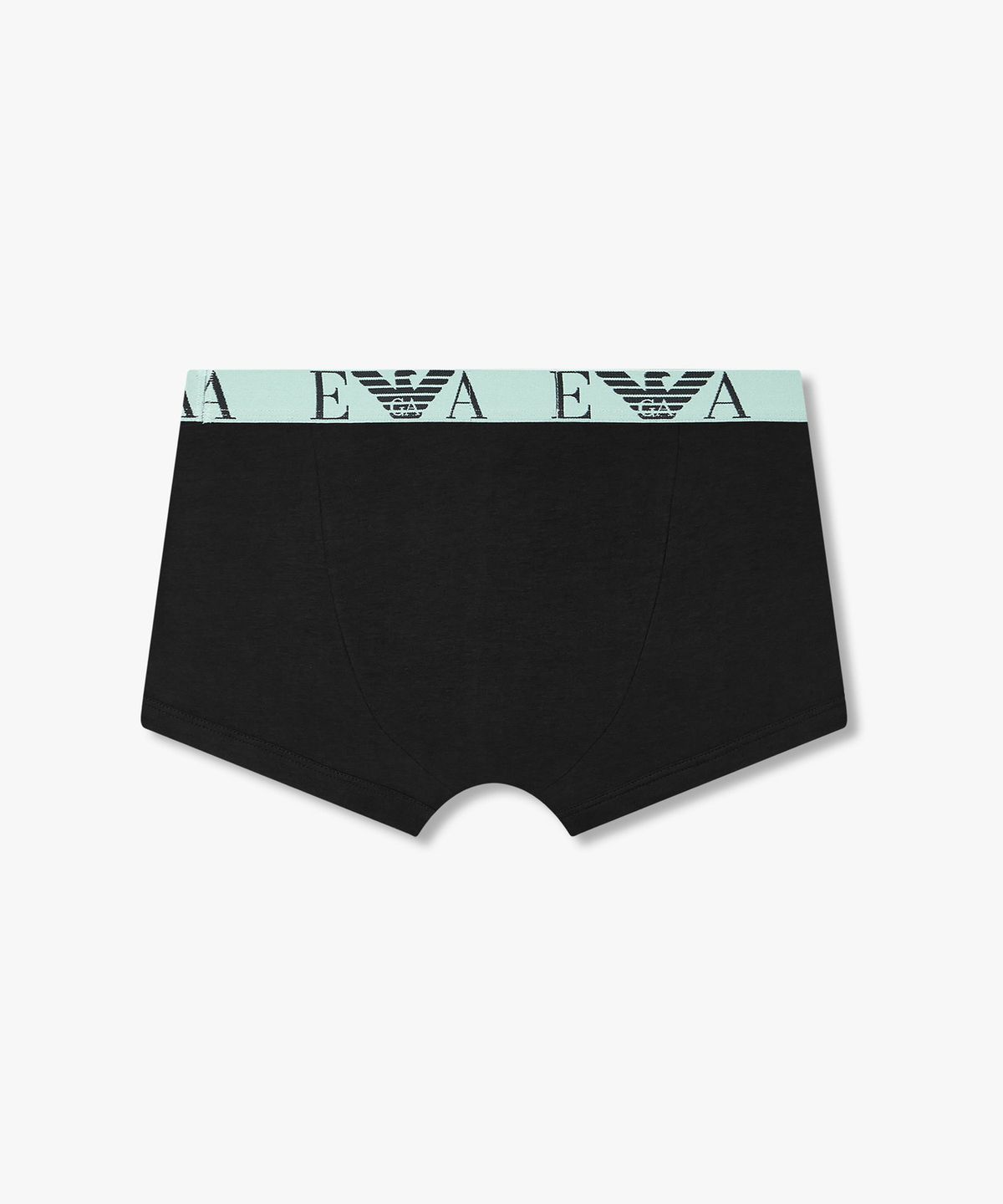엠포리오 아르마니 언더웨어(EMPORIO ARMANI UNDERWEAR) 남성 모노그램 앤 심볼 로고 드로즈_내츄럴 블랙 0816112165