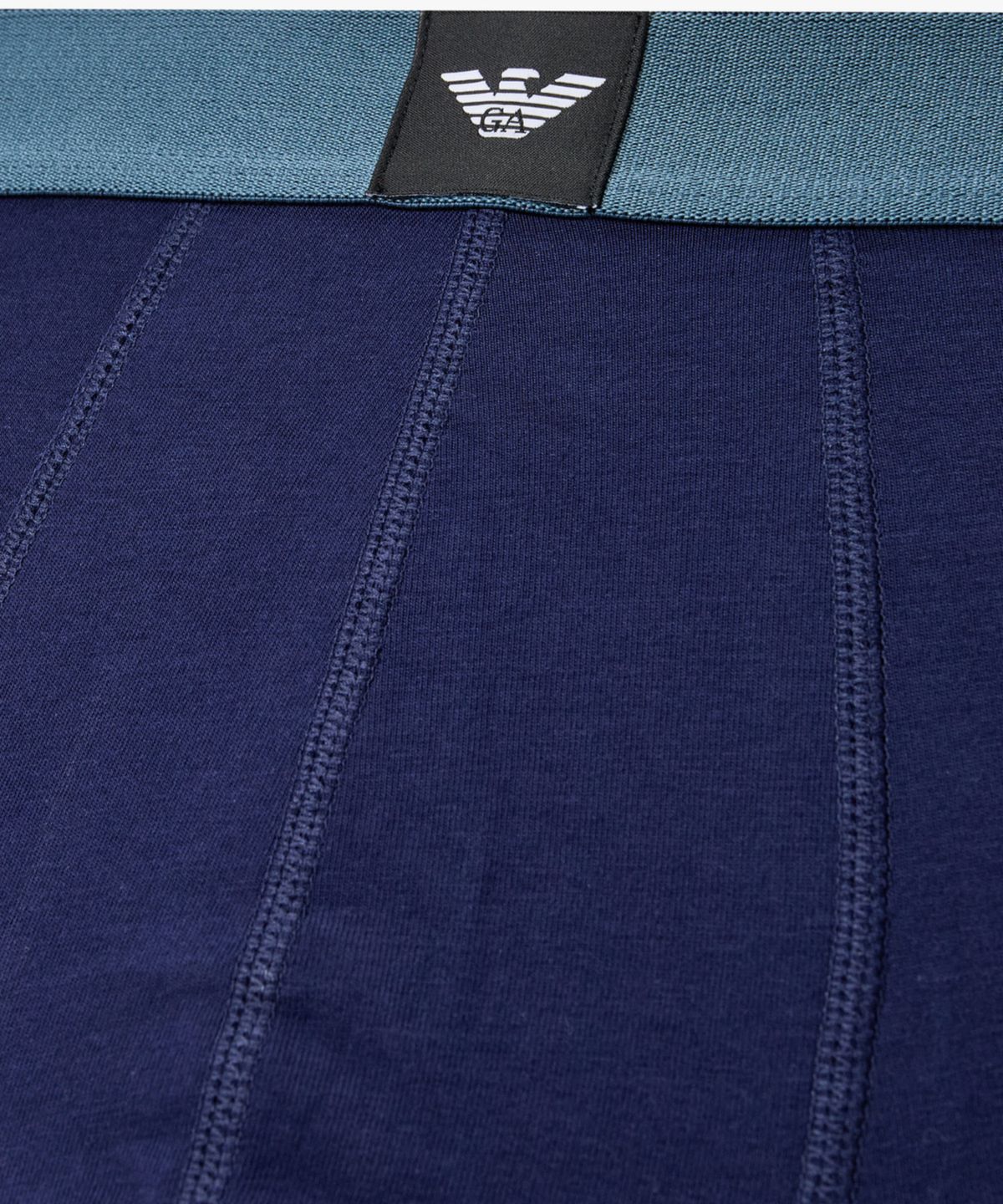 엠포리오 아르마니 언더웨어(EMPORIO ARMANI UNDERWEAR) 남성 이글 로고 패치 밴딩 드로즈_다크블루 0816112109