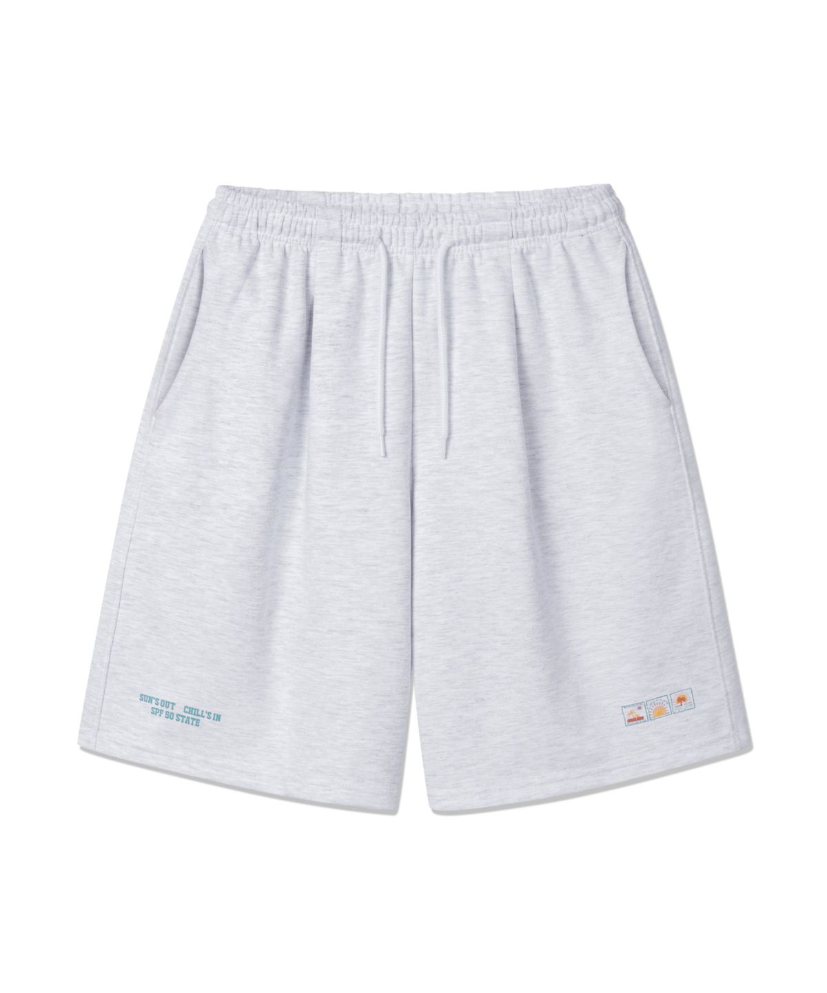 앨빈클로(ALVINCLO) SUNBUM 원턱 와이드 밴드 반바지 PAN2538 (4COLOR)