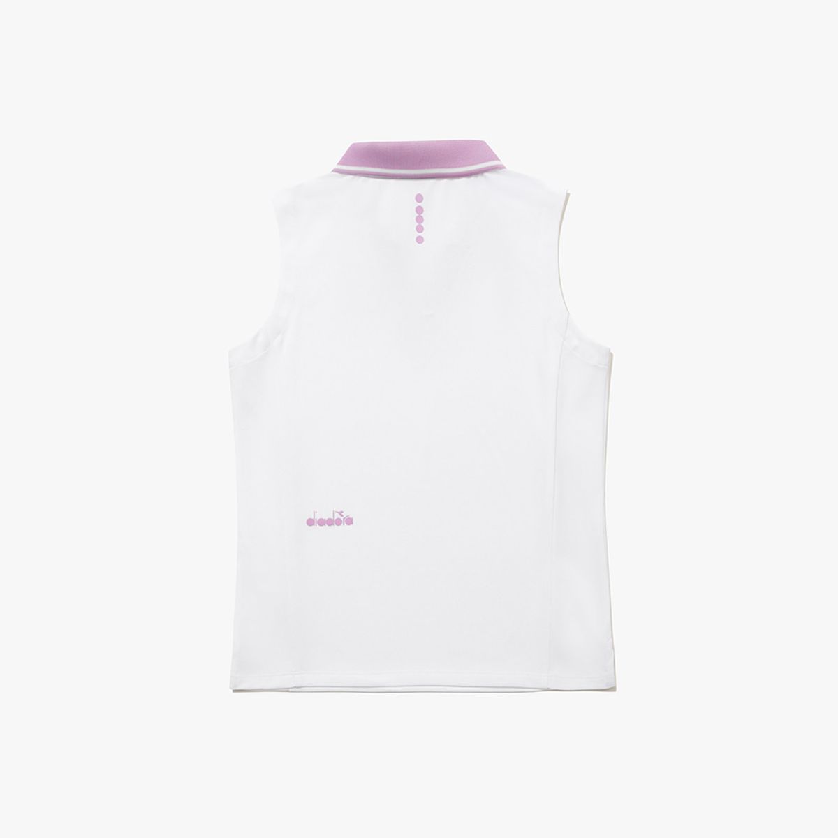 디아도라(diadora) 클래식 테니스 PK 슬리브리스 우먼 WHITE