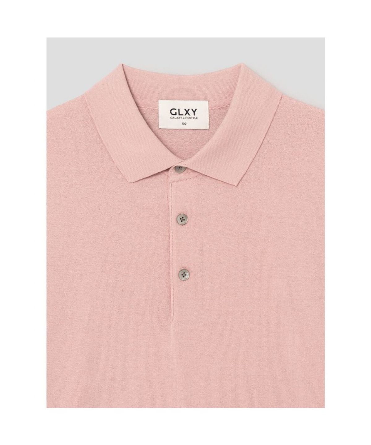 GLXY (갤럭시 라이프스타일)(GLXY (GALAXY LIFESTYLE)) GLXY [갤럭시라이프스타일][三無衣服] 6M 폴로 넥 스웨터  라이트 핑크
