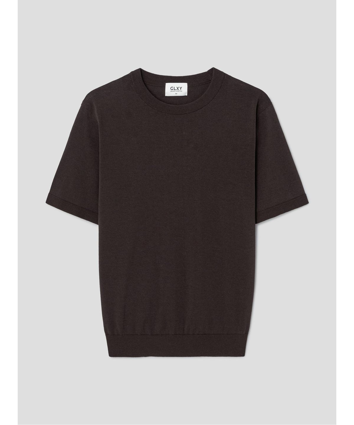 GLXY (갤럭시 라이프스타일)(GLXY (GALAXY LIFESTYLE)) GLXY [갤럭시라이프스타일][三無衣服] 6M 라운드 스웨터  옐로이시 브라운